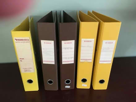 Photo of free A4 Lever Arch Files (Knotty Green HP9) #1