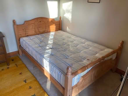 Photo of free Double bed and Mattress (Long Lawford CV23) #2