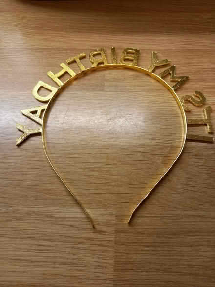 Photo of free Birthday head band (Roundhill area brighton) #2