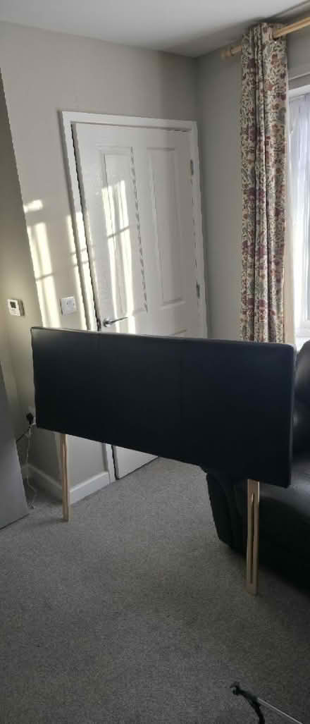 Photo of free Double divan bed base/ headboard (Marcham OX13) #2