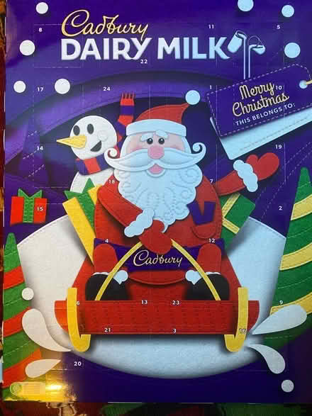 Photo of free Cadburys advent calendar - unopened (Cricket Road OX4) #1