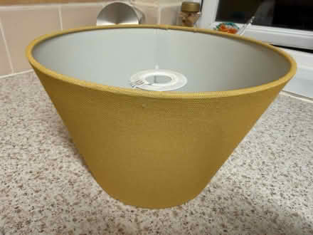 Photo of free Yellow / Gold light or Lamp shade (Seacroft LS14) #4
