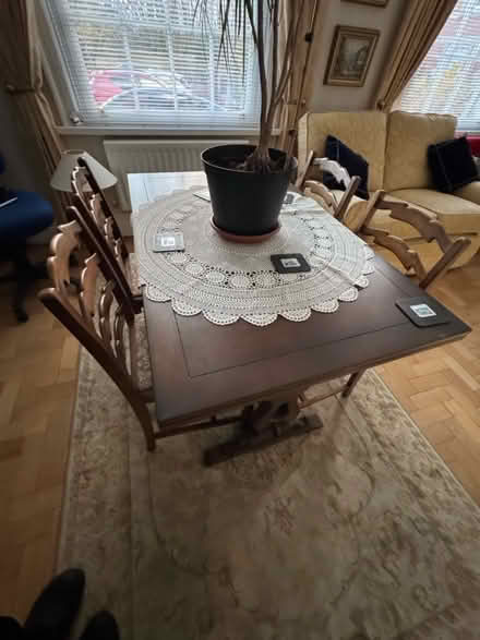 Photo of free Dining table and 4 chairs (Cardiff CF23) #1
