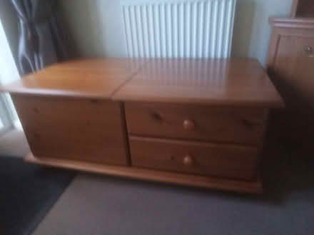Photo of free Coffee table/magazine storage unit (Hatch Warren Farm RG22) #1