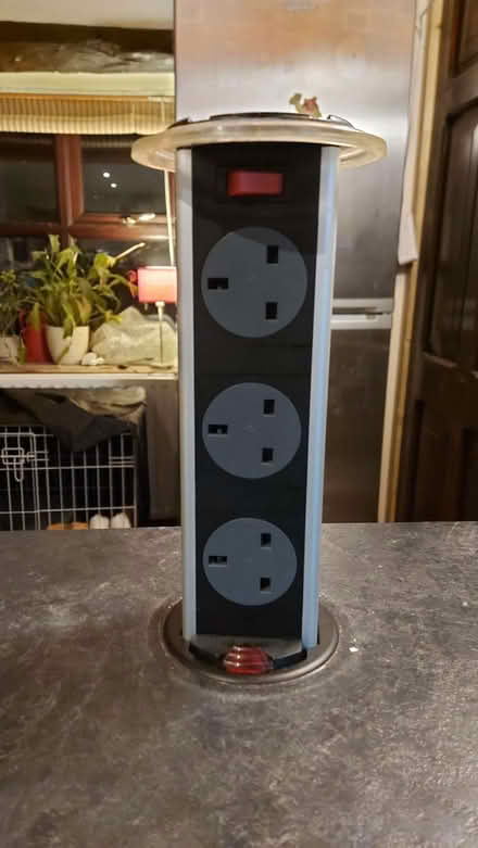 Photo of free Worktop pop-up socket tower (Lupton LA6) #1