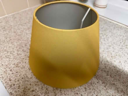 Photo of free Yellow / Gold light or Lamp shade (Seacroft LS14) #1
