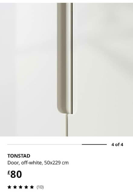 Photo of free 6 x Tonstad IKEA wardrobe doors (Mayfield EH9) #4