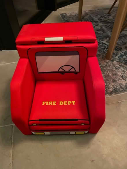 Photo of free Kids chair with storage (Leigh woods) #1