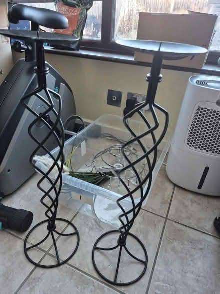 Photo of free Tall Candlestick Holders (Stanley Common DE7) #1