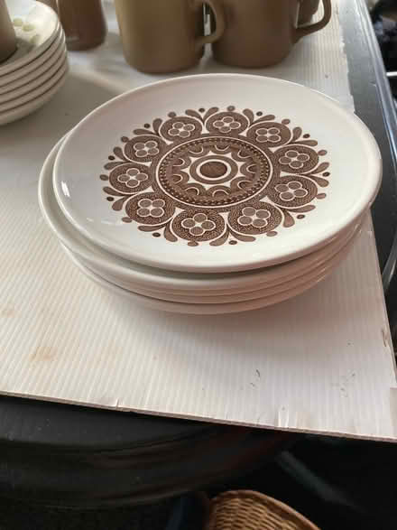 Photo of free 5 tea plates (Gosport PO12) #1