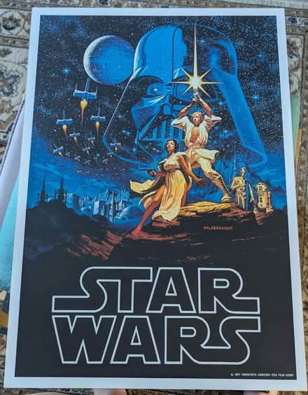 Photo of free Star Wars movie poster framed (Bromborough Rake, CH62) #2