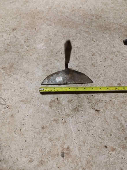 Photo of free vintage wrought-iron garden hoe - head only (Cainscross GL5) #2