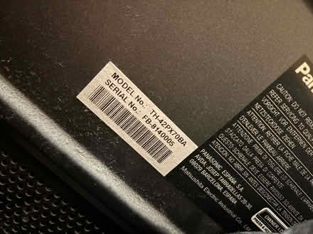 Photo of free 42 Inch Panasonic TV With Stand (West Swindon, SN5.) #2