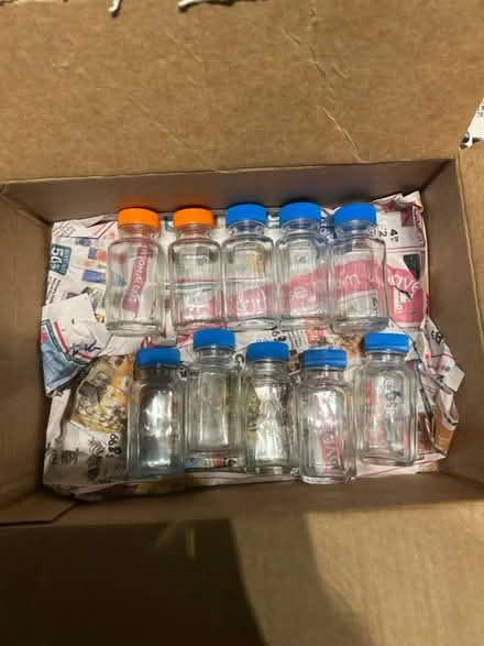 Photo of free Mini glass bottles (Arlington) #1