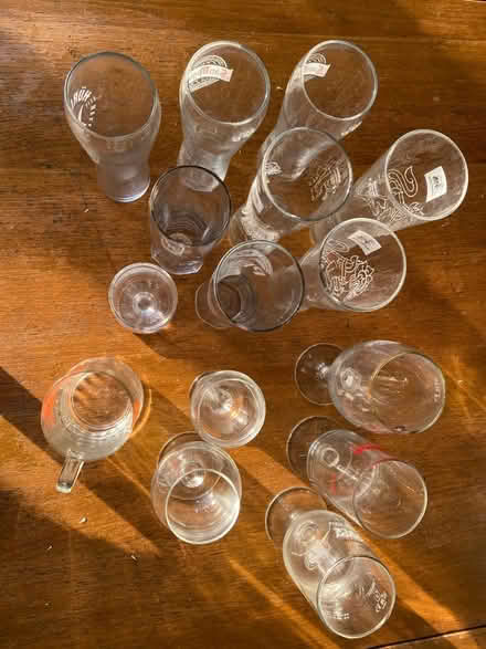Photo of free Collection of beer and wine glasses (Maldon CM9) #2
