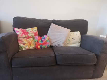 Photo of free 3 piece suite - 2 sofas and a chair (Southwick) #1