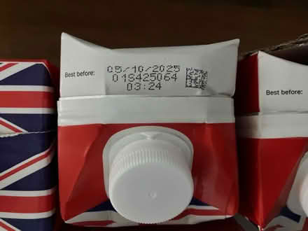 Photo of free Out Of Date UHT Long Life Skimmed Milk (Tansley DE4) #4