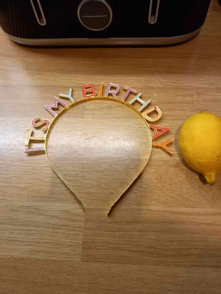 Photo of free Birthday head band (Roundhill area brighton) #1