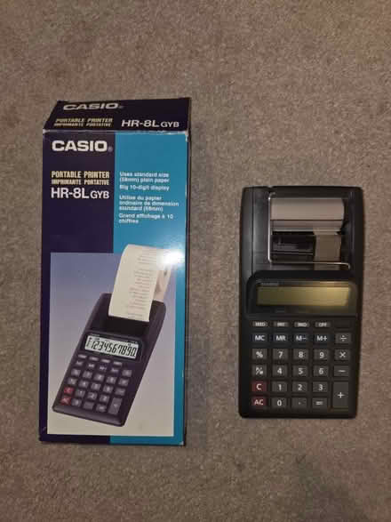 Photo of free Casio HR-8L Printing Calculator (West Bridgford NG2) #1