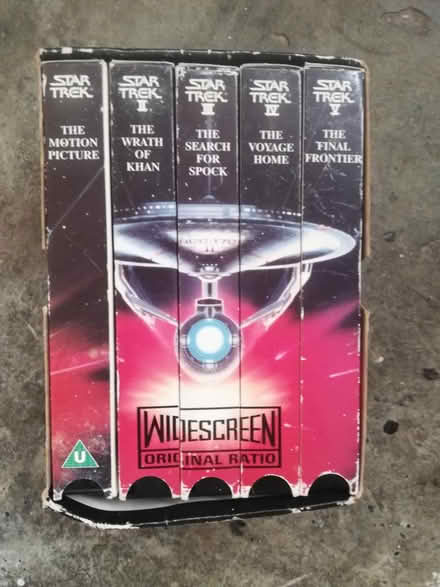 Photo of free Star trek vhs (Purely) #2