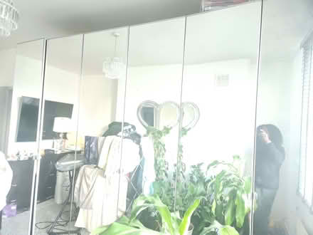 Photo of free Mirror wardrobe ( large) and Chester draws (large) (Haggerston E8) #2