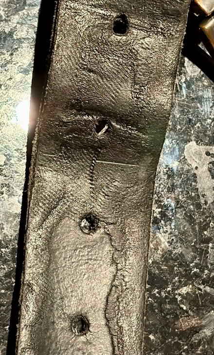 Photo of free Black leather belt - size 36 (Beaconhill South) #2