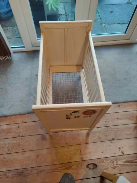 Photo of free Dolls wooden cot (Crowborough TN6) #3