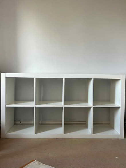 Photo of free IKEA KALLAX 2x4 cube shelving unit (Hackney Downs E5) #2