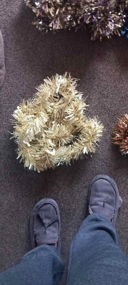 Photo of free Xmas tinsel various colours (Waterlooville) #3