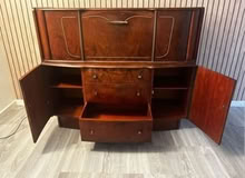 Photo of free Antique walnuet cocktail cabinet (Brixton Hill SW4) #3