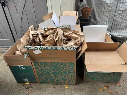 Photo of free Boxes and packing paper (Oakland) #1