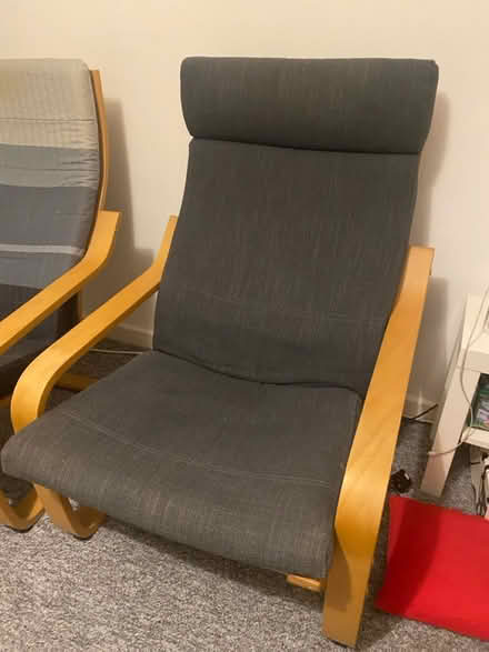 Photo of free Dark Grey Ikea Arm Chair (CR0) #2