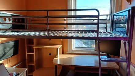 Photo of free High Sleeper Single Bed (Stonehouse GL10) #1