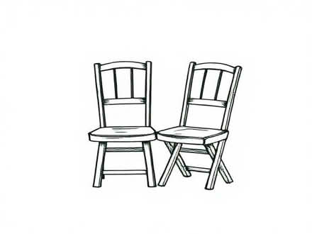 Photo of free wooden folding chairs (Catford South SE6) #1