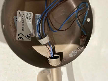 Photo of free 3-light GU10 ceiling spotlight (Thornton Heath CR7 8) #2