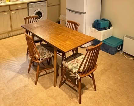 Photo of free Kitchen Table & 4 Chairs (Syderstone PE31) #1