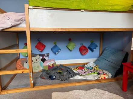 Photo of free IKEA Kura reversible bed (green) (Kings Park, FK8 2HY) #2