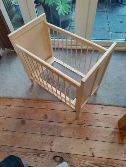 Photo of free Dolls wooden cot (Crowborough TN6) #1