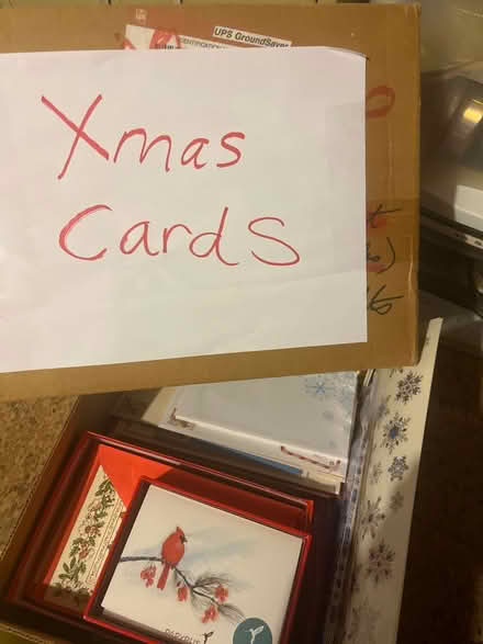 Photo of free Box of blank Xmas cards (Royal Oak, MI) #1