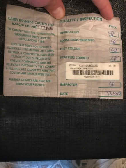 Photo of free Sofa (Hereford HR1) #2