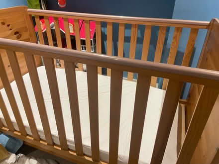 Photo of free Wooden cot (Stratford, E15) #3