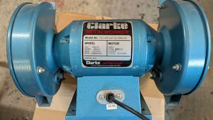 Photo of free Clarke 6 inch metal grinding wheel (East Hendred OX12) #1