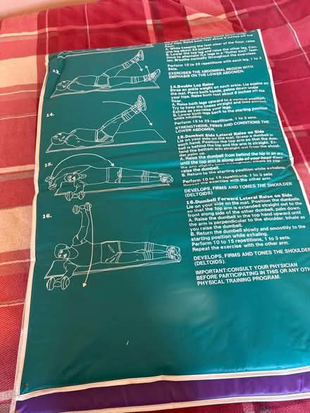 Photo of free Exercise Matt and green bag (N4 1HG) #3