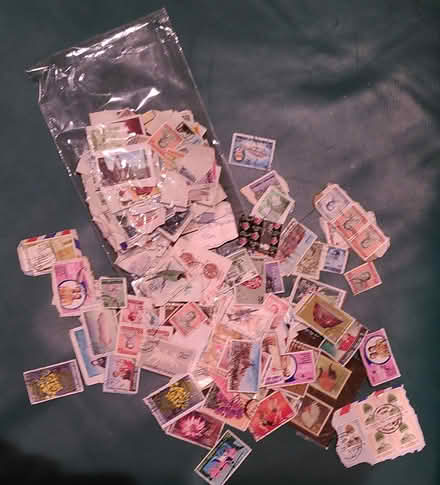 Photo of free Stamps, mostly Thai (Cambridge CB5) #1