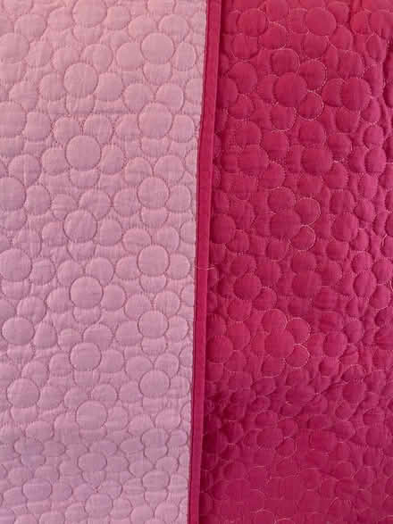 Photo of free Reversible quilted cotton bedspread- Pink (Fernhill BL9) #2