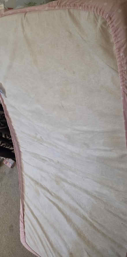 Photo of free Matress 140×70cm with sheet (Goldsworth Park GU21) #2