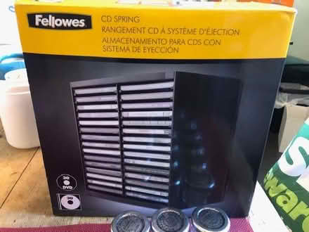 Photo of free CD storage box (Heaton BD9) #1