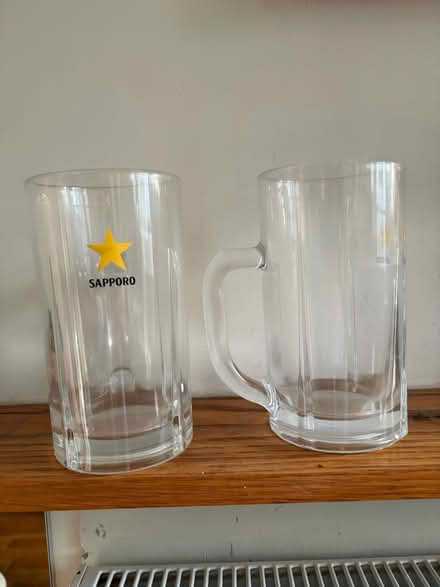 Photo of free Saporo Beer mugs (Wimbledon SW20) #1