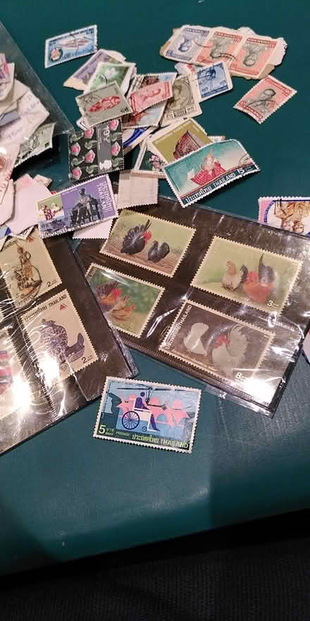 Photo of free Stamps, mostly Thai (Cambridge CB5) #2