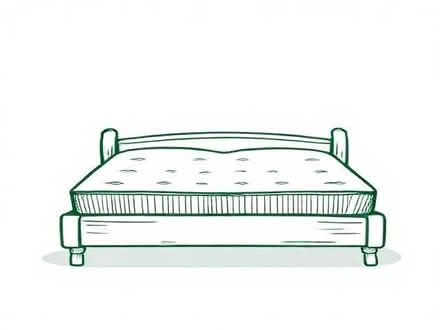 Photo of King size bed frame and mattress (Armley LS12) #1